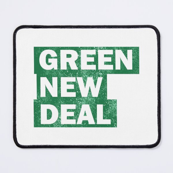 Item preview, Green New Deal - Worn Design designed and sold by politicalamity.