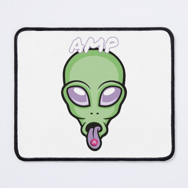 Item preview, AMP Alien Crypto Cryptocurrency UFO Space Moon designed and sold by Bitcoin-Fashion.