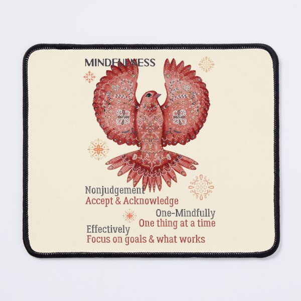 Item preview, Mindfulness. Nonjudgement, one mindfully, effectively. designed and sold by Orianah.