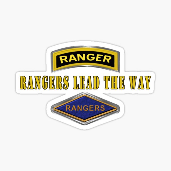 Item preview, Rangers Lead The Way designed and sold by SoldierAlways.
