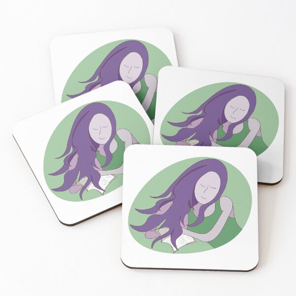 Item preview, Purple hair reader designed and sold by Shirlei  Barnes.