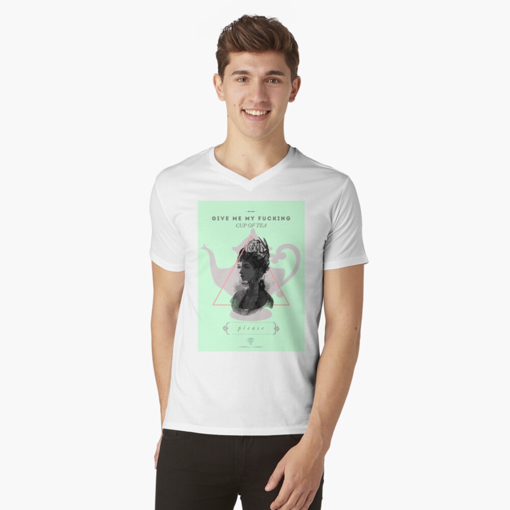 Item preview, V-Neck T-Shirt designed and sold by elenarosa.