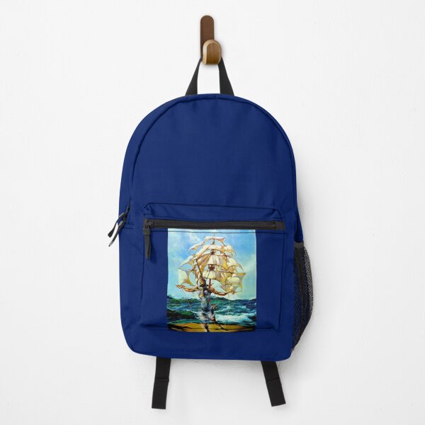 Item preview, THE SHIP : Vintage Abstract Fantasy Painting Print designed and sold by posterbobs.