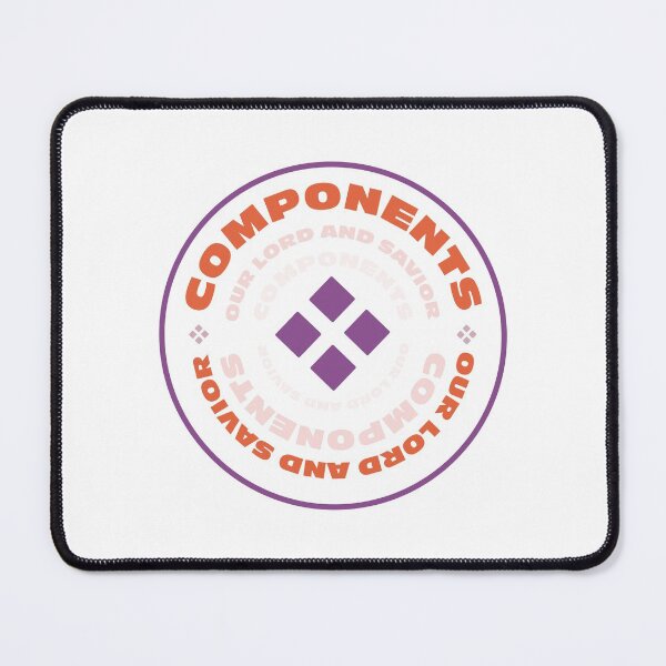 Item preview, Components, our lord and savior - Typography design designed and sold by Nikkokikko.