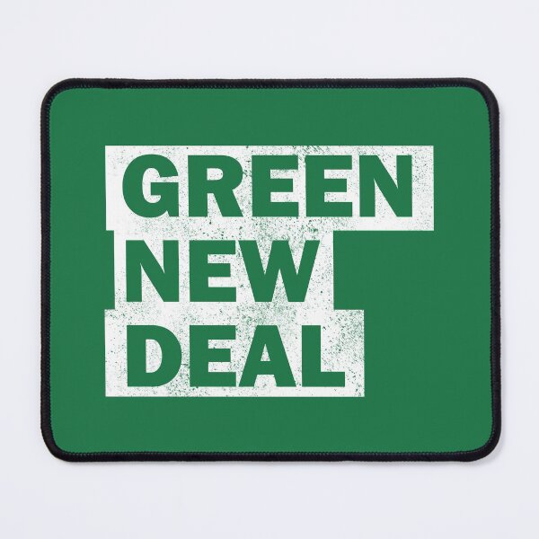Item preview, Green New Deal - Worn Design designed and sold by politicalamity.
