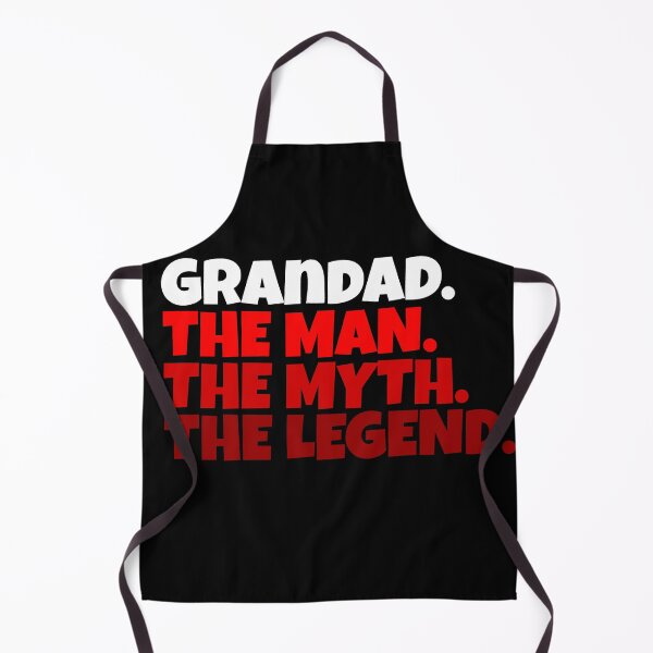 Item preview, GRANDAD THE MAN THE MYTH THE LEGEND T SHIRT designed and sold by thebeardedscot.
