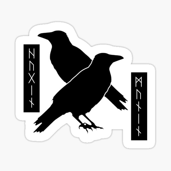 Item preview, Hugin and Munin  designed and sold by BoutiqueArcana.