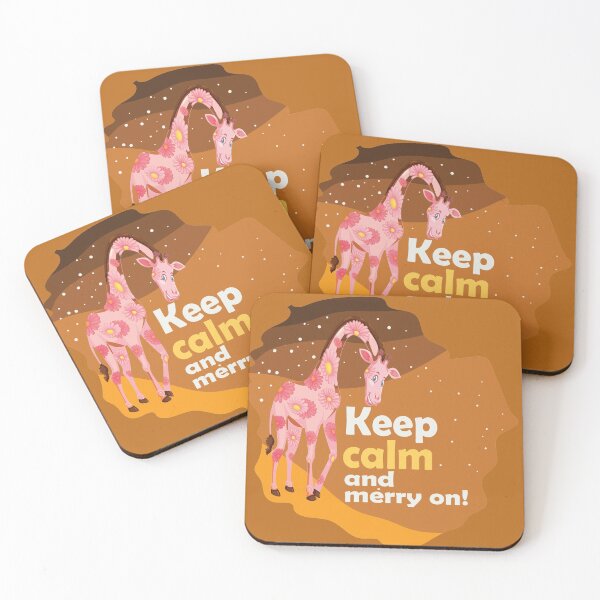 Item preview, keep calm and merry on! designed and sold by olafekry.