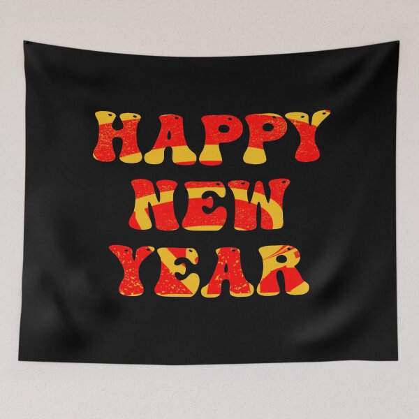 Item preview, groovy happy new year designed and sold by vibeno1.