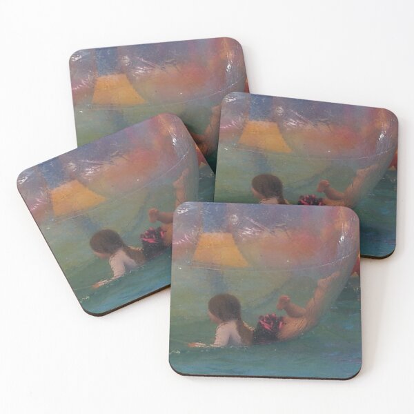 Item preview, Girl in a Bubble impressionistic photograph designed and sold by RosieGlow.