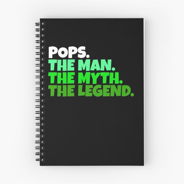 Item preview, POPS THE MAN THE MYTH THE LEGEND T SHIRT designed and sold by thebeardedscot.