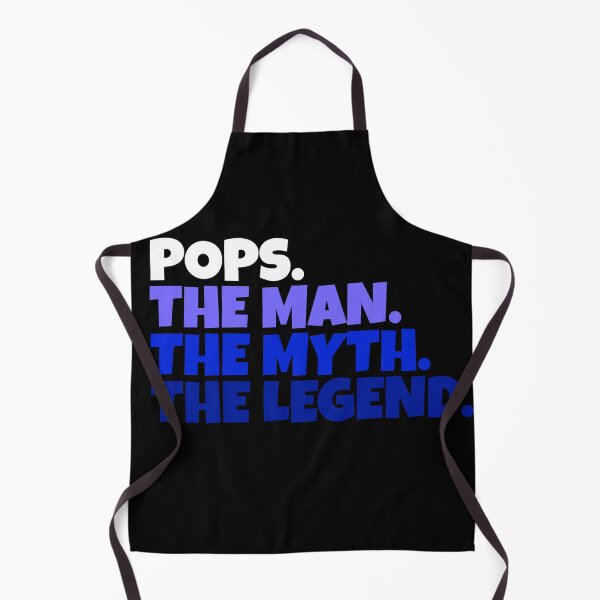 Item preview, POPS THE MAN THE MYTH THE LEGEND T SHIRT designed and sold by thebeardedscot.