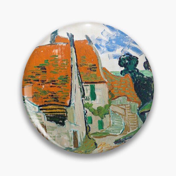 Item preview, Street in Auvers-sur-Oise designed and sold by amonarte.