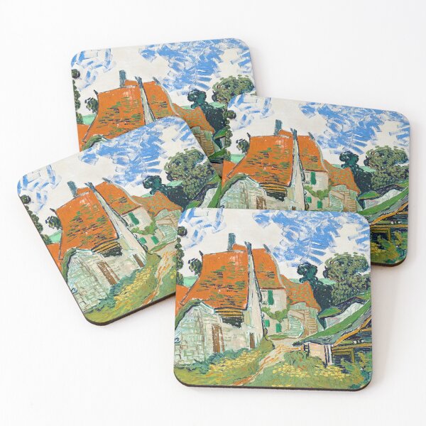 Item preview, Street in Auvers-sur-Oise designed and sold by amonarte.