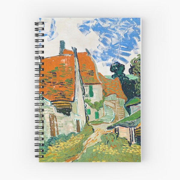 Item preview, Street in Auvers-sur-Oise designed and sold by amonarte.