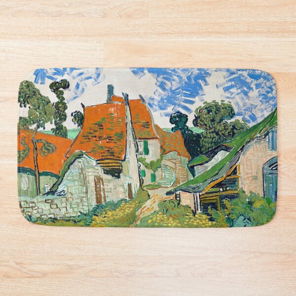 Item preview, Street in Auvers-sur-Oise designed and sold by amonarte.