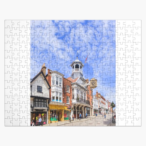 Artikel-Vorschau von Guildford High Street im Sommer, designt und verkauft von Graham Prentice.