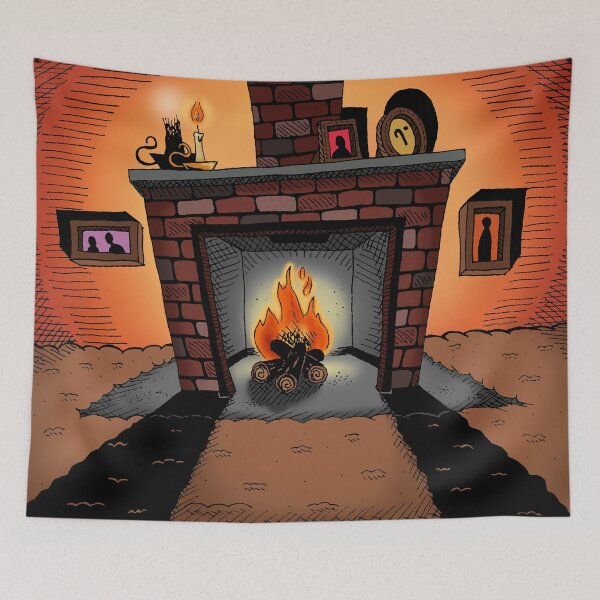 Item preview, Fireplace  designed and sold by Goodlydraws100.