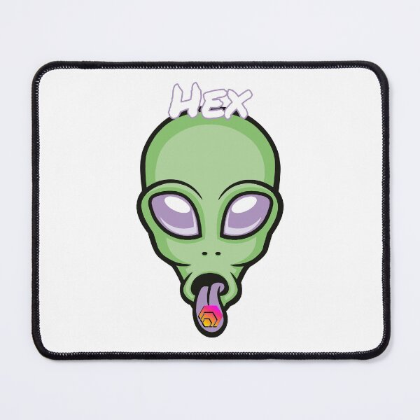 Item preview, HEX Alien Crypto Cryptocurrency UFO Space Moon designed and sold by Bitcoin-Fashion.