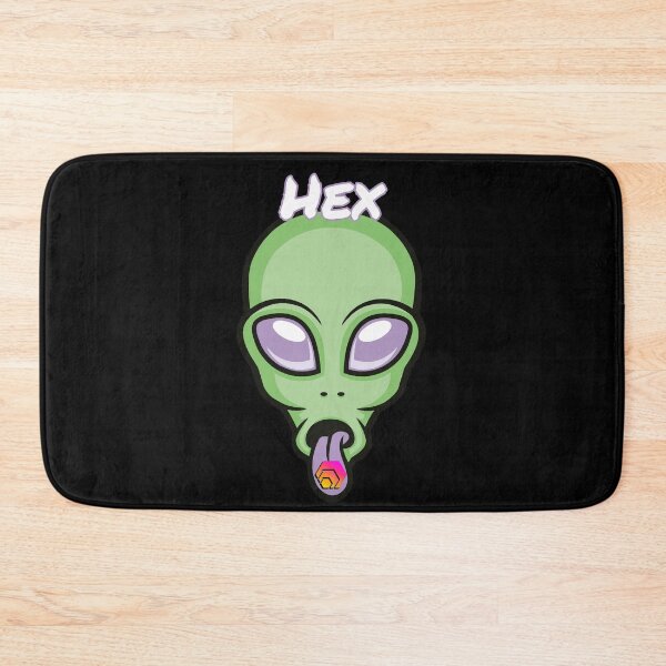 Item preview, HEX Alien Crypto Cryptocurrency UFO Space Moon designed and sold by Bitcoin-Fashion.
