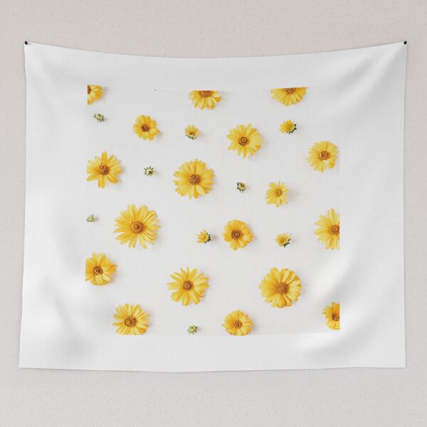 Item preview, Modern hand painted yellow sunflowers designed and sold by MarBea.