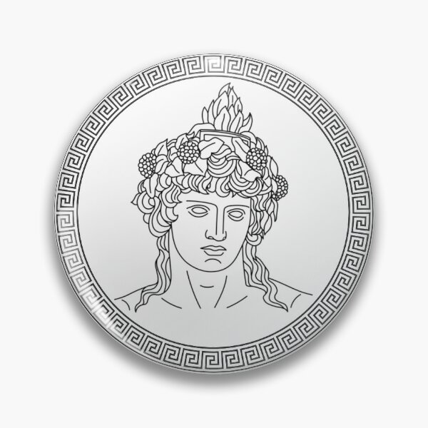 Artikelvorschau, Der antike griechische Gott Dionysos entworfen und verkauft von MioMondoo.