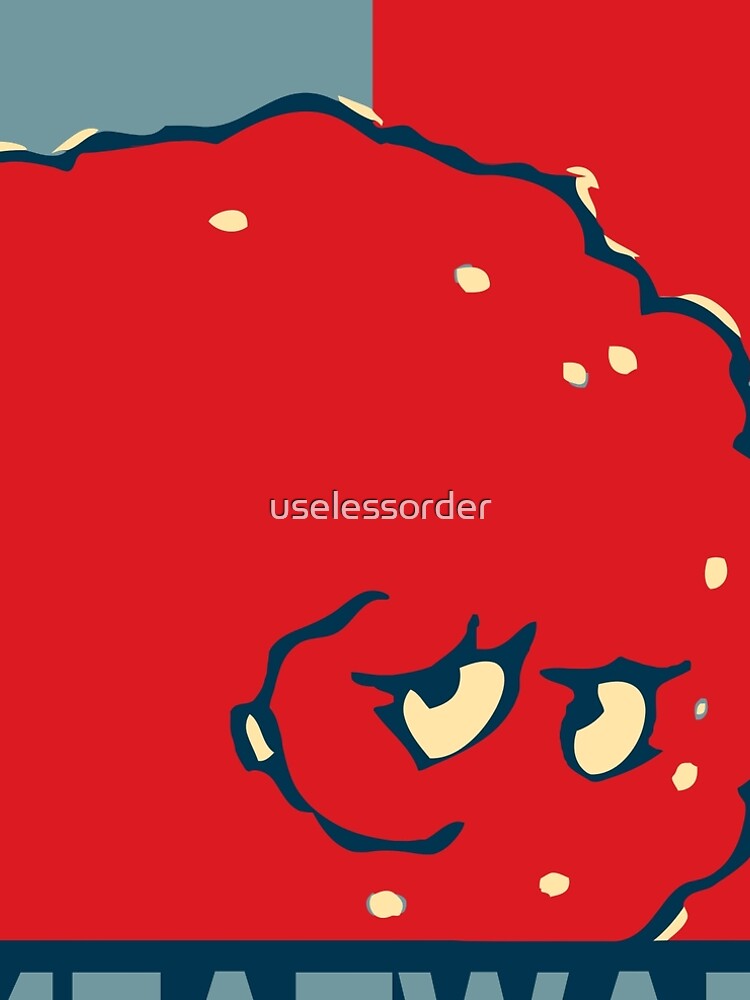 Aperçu 5 sur 5. Robe trapèze avec l'œuvre MEATWAD créée et vendue par uselessorder.