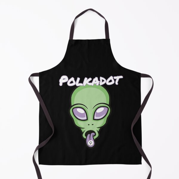 Artikelvorschau, Polkadot DOT Alien Crypto Kryptowährung UFO Space Moon entworfen und verkauft von Bitcoin-Fashion.