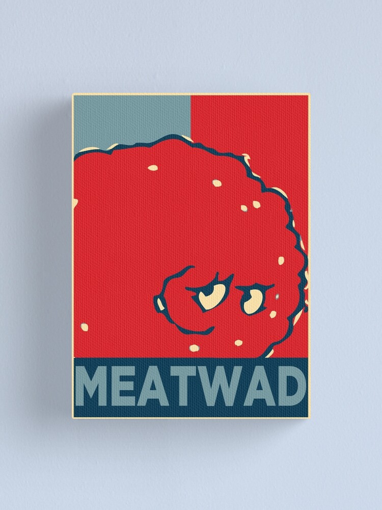Thumbnail 1 of 3, Canvas Print, MEATWAD designed and sold by uselessorder.