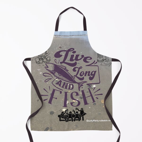 Item preview, live long and fish designed and sold by ChunkyMonty.