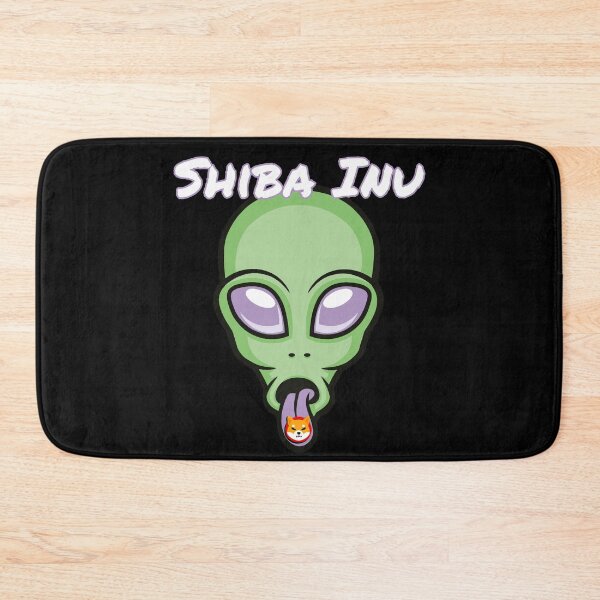 Item preview, Shiba Inu SHIB Alien Crypto Cryptocurrency UFO Space Moon designed and sold by Bitcoin-Fashion.