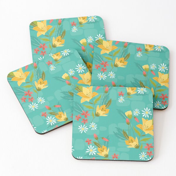 Item preview, Hand-painted yellow flower watercolor designed and sold by MarBea.