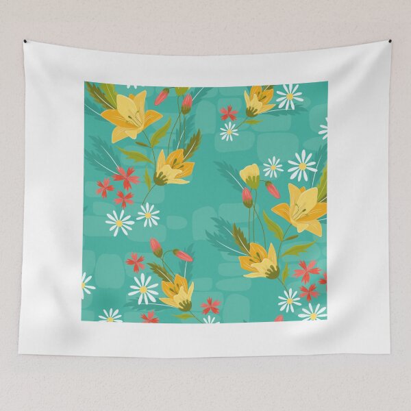 Item preview, Hand-painted yellow flower watercolor designed and sold by MarBea.