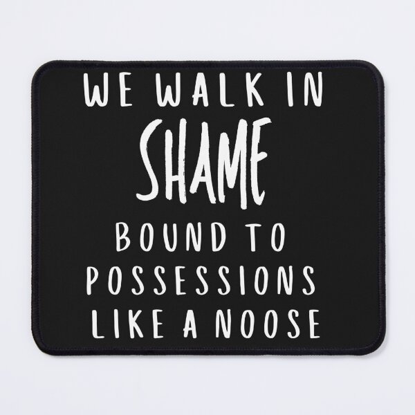 Item preview, We Walk in SHAME Bound ... designed and sold by MetalRockProg.