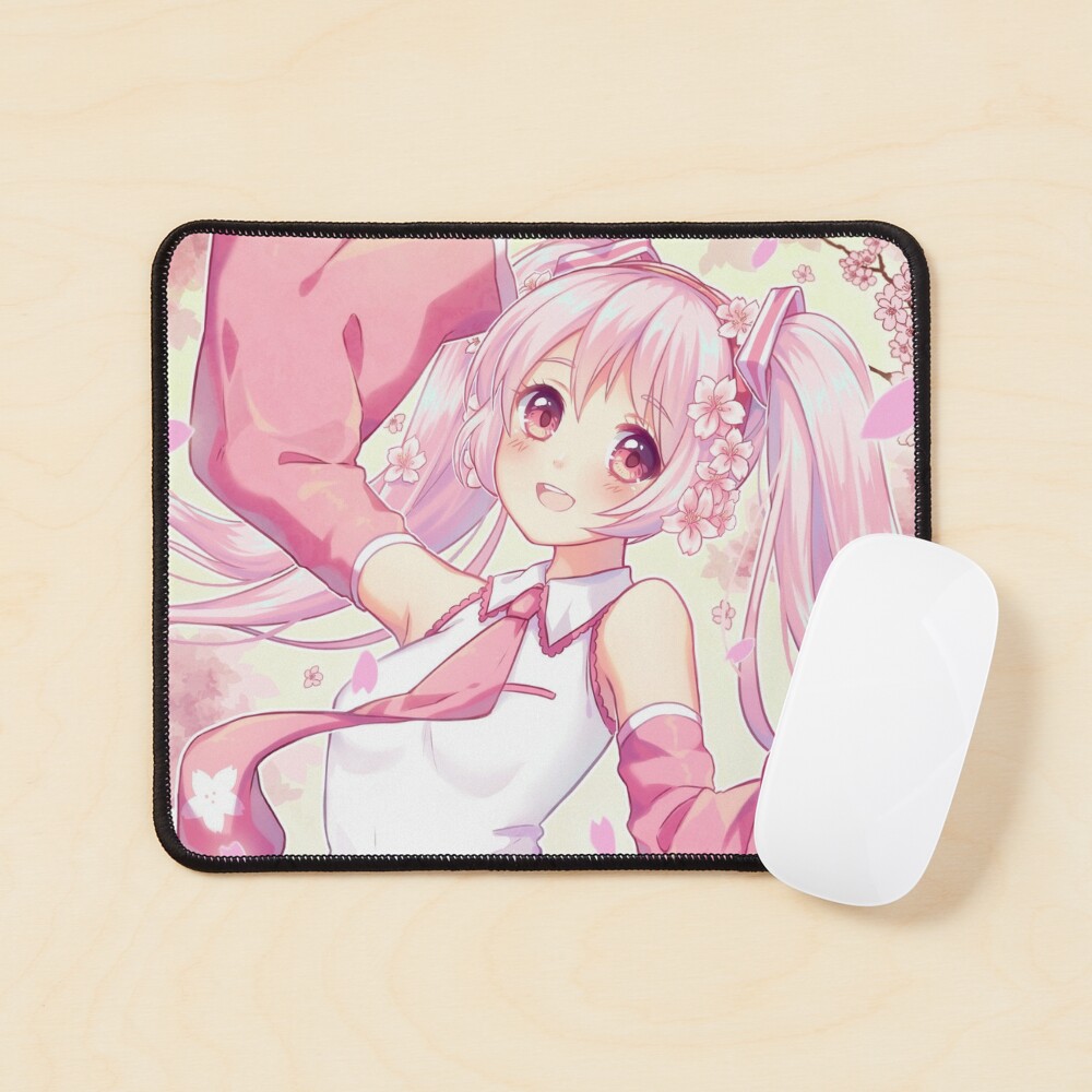 sakura miku mousepad