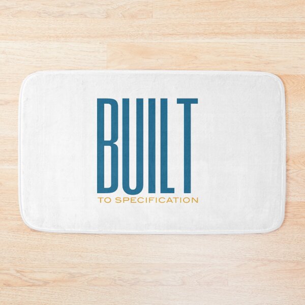 Item preview, Funny Engineering Pun Built to Specification designed and sold by whyitsme.