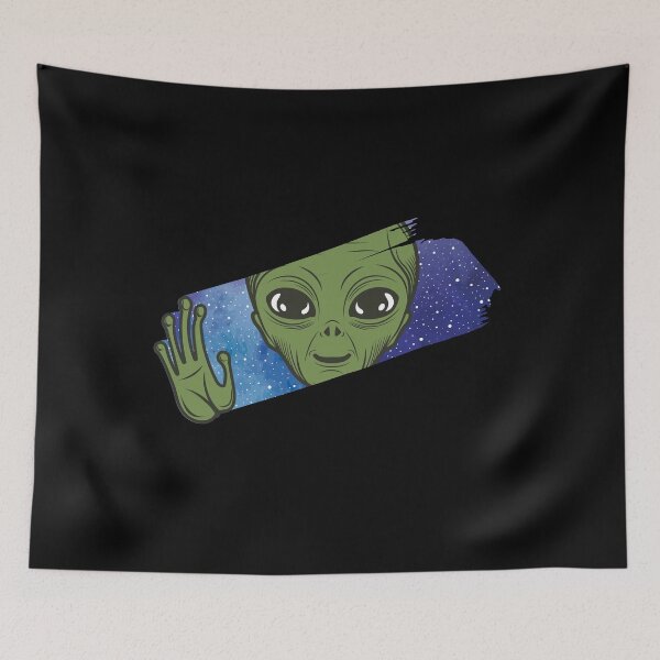 Item preview, Funny Alien  Lover UFO Space Galaxy designed and sold by Faty-Za.