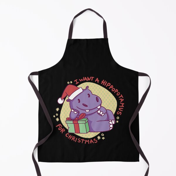 Item preview, I want a hippopotamus for christmas designed and sold by TamGustam.