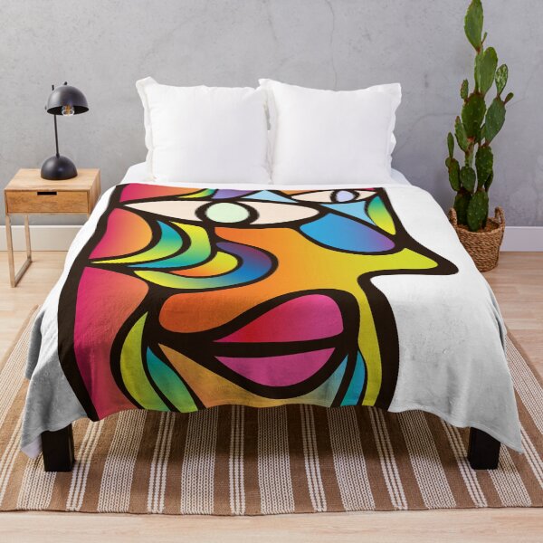 Item preview, Funky Cubism Face designed and sold by liewy.
