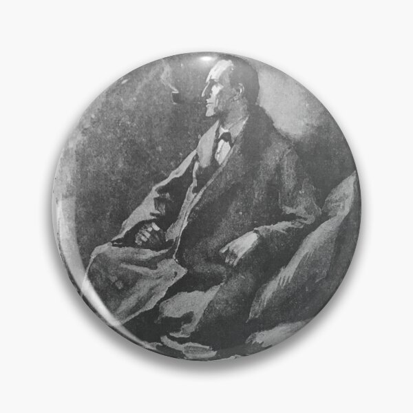 Item preview, Sherlock Holmes smoking designed and sold by HughBoone.