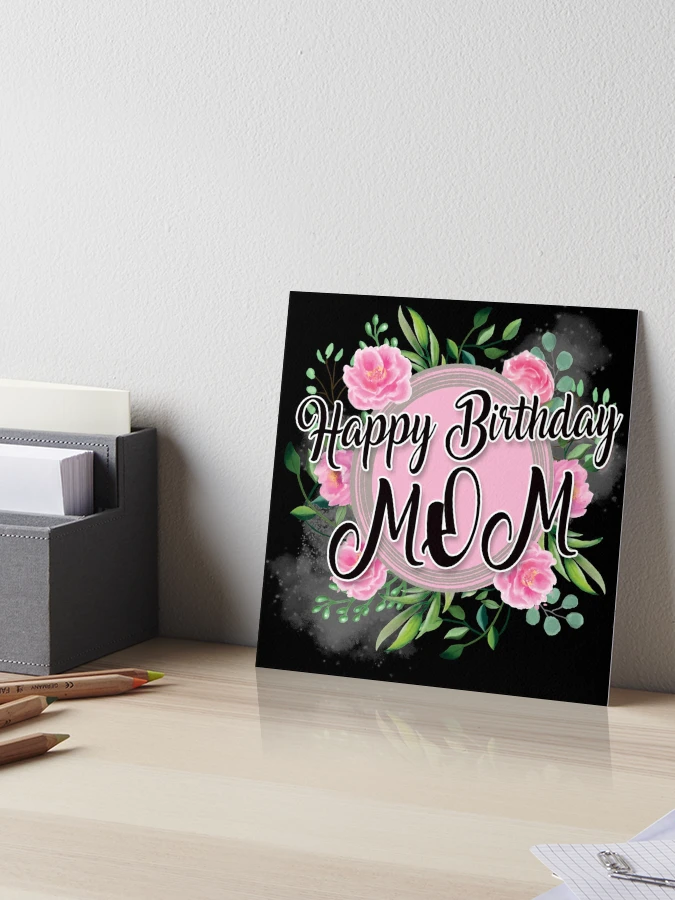 Best Mom A Mom Birthday Gift Ideas Art Board Print for Sale by  SaidDhaouadi