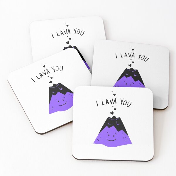 Item preview, I Lava You Volcano Pun Funny Quote Design designed and sold by AritraSur.