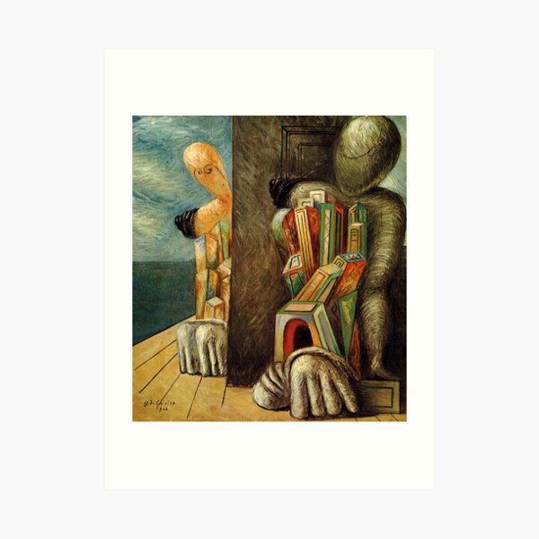 Item preview, Arqueólogos-Giorgio de Chirico designed and sold by LumiereSasha.