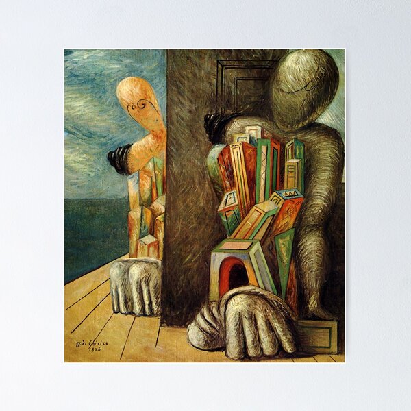 Item preview, Archaeologists-Giorgio de Chirico designed and sold by LumiereSasha.