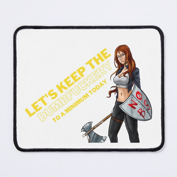 Item preview, Zombie Vampire Slayer - Let's Keep the Dumbf*ckery to a Minimum Today designed and sold by Bravebud.
