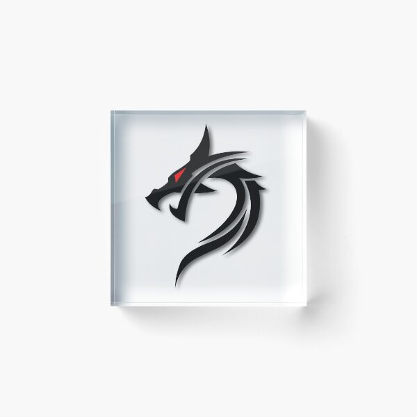 Item preview, Black Dragon with red eye designed and sold by QullArt.