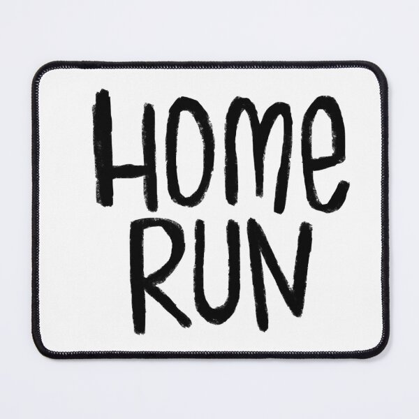 Item preview, Homerun For Sports Game Baseball Text Home Run designed and sold by danceink.