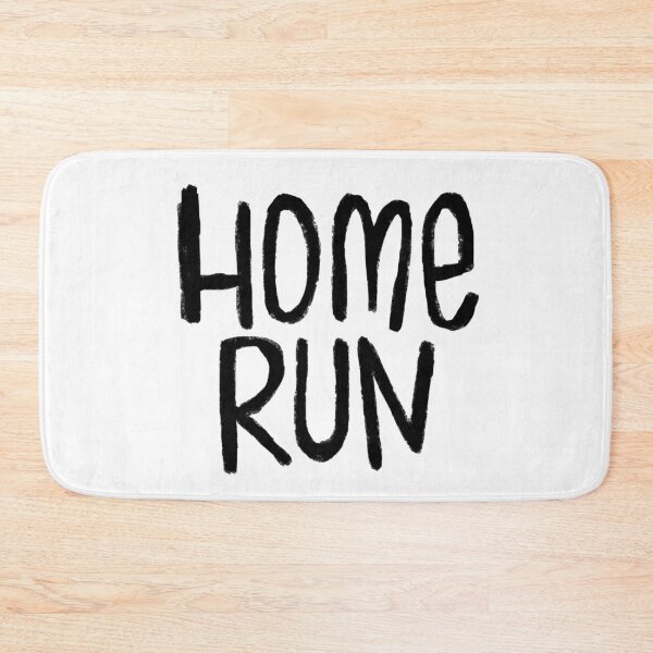 Item preview, Homerun For Sports Game Baseball Text Home Run designed and sold by danceink.