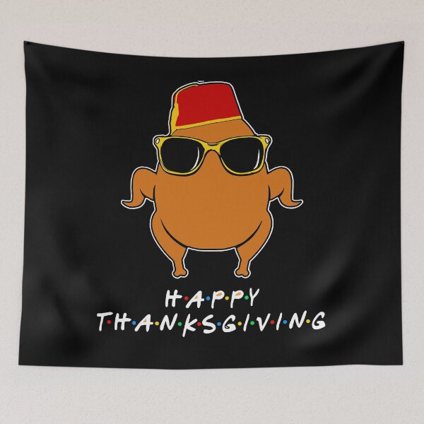 Item preview, Thanksgiving For Friends Funny Turkey Sweatshirt designed and sold by JosephSMorren.