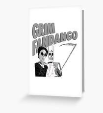Grim Fandango Greeting Card